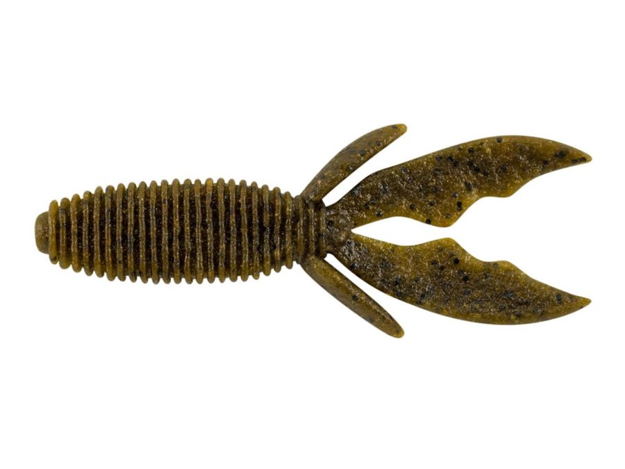 MaxScent Creature Hawg Soft Bait – 4″ Length, Green Pumpkin, Per 8