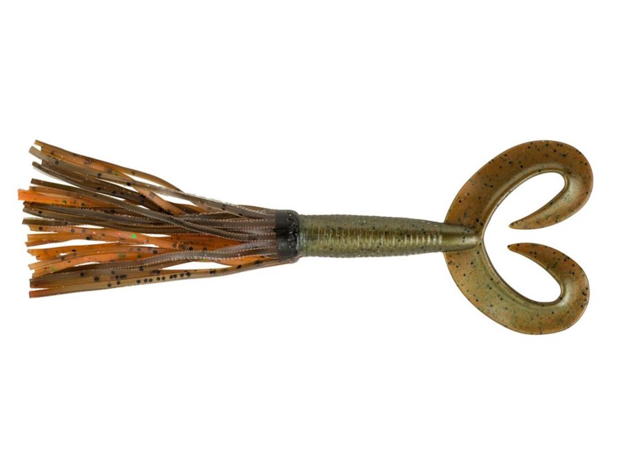 Bearded The Deuce Soft Bait – 4″ Length, Texan-Breen, Per 6