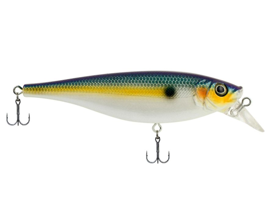 Juke Hard Bait Lure – 4″ Length, 11-16 oz Weight, 3′-5′ Depth, 2 Hooks, Chameleon Pearl, Per 1