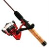 Ugly Stik Dock Runner Spinning Combo, 3′ Length, 4-8 lb Line Rate, Ambidextrous 25773