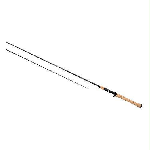 Crossfire Freshwater Casting Rod – 6’6″ Length, 2 Piece, 8-17 lb Line Rate, 1-4-3-4 oz Lure Rate, Medium Power