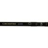 Crossfire Freshwater Casting Rod – 6’6″ Length, 2 Piece, 8-17 lb Line Rate, 1-4-3-4 oz Lure Rate, Medium Power 19216