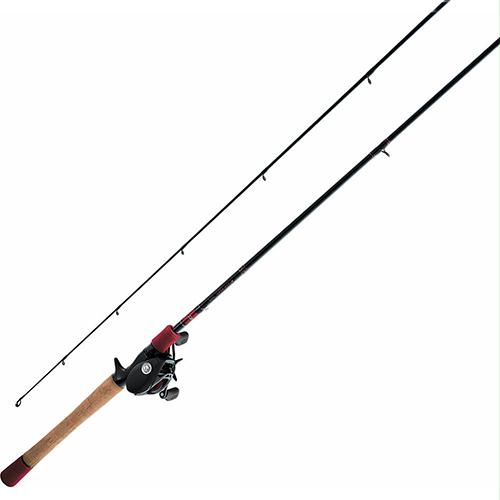 Fuego Baistcasting Combo – 7.3:1 Gear Ratio, 6’6″ Length, 1 Piece Rod, Medium-Heavy Power, Right Hand