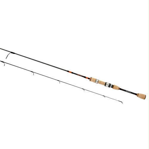 Presso Ultralight Spinning Rod – 11′ Length, 2 Piece, 2-6 lb Line Rate, 1-32-1-4 oz Lure Rate, Fast Action