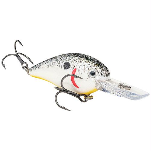 KVD 1.5 Deep Diver Crankbait Lure – Freshwater, 2 1-4″ Length, 3-8 oz, Deep Diving, Pearl-Blk Splater Char, Per 1