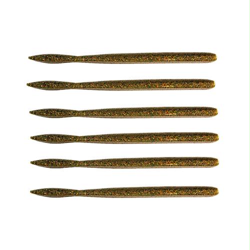 Mag Fattyz Lures – 7 1-4″ Length, Canada Craw, Package of 6
