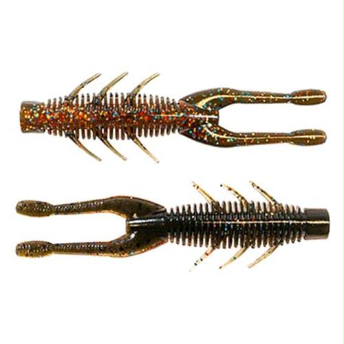 TRD Hogz Lures – 3″ Length, Molting Craw, Package of 6