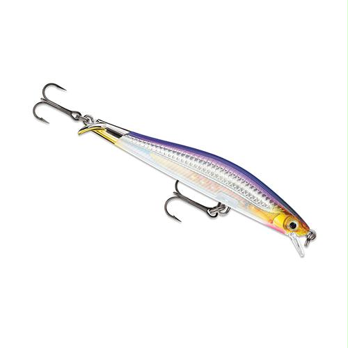 RipStop Lure – Size 12, 4 3-4″ Length, 4′-5′ Depth, 1-2 oz, 3-#5 Hooks, Purpledescent, Per 1
