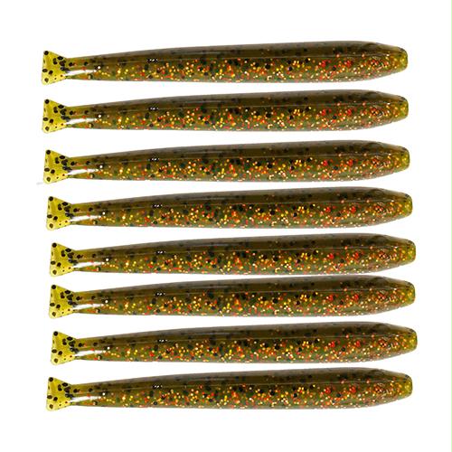 TRD Minnowz Soft Bait Lure – 3 1-2″ Length, Canada Craw, Package of 8