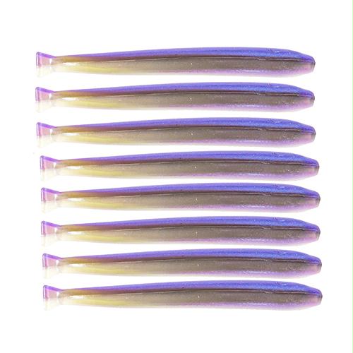 TRD Minnowz Soft Bait Lure – 3 1-2″ Length, Meat Dog, Package of 8