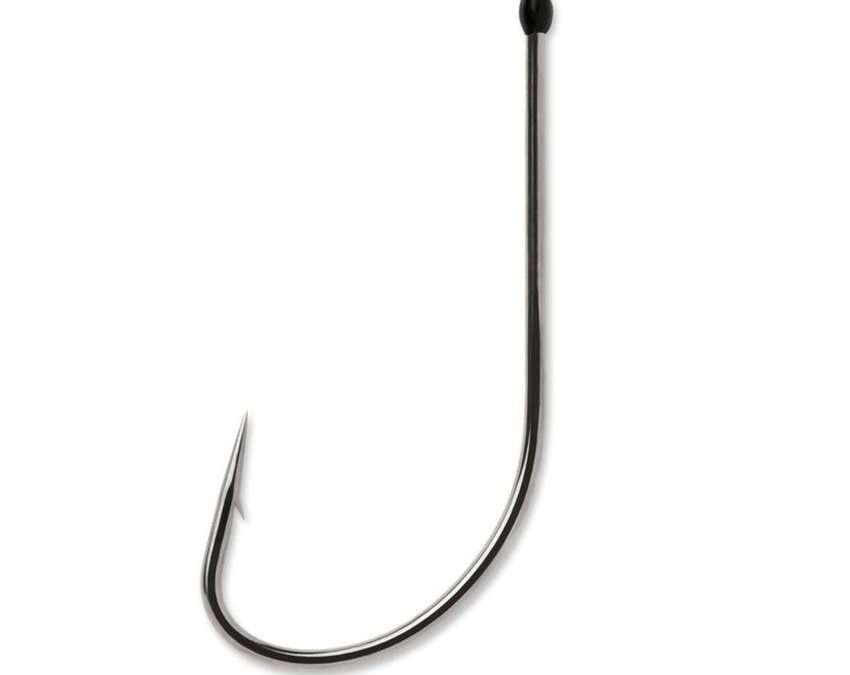 Neko Hook – #1-0 Hook Size, Black-Nickel, Package of 6