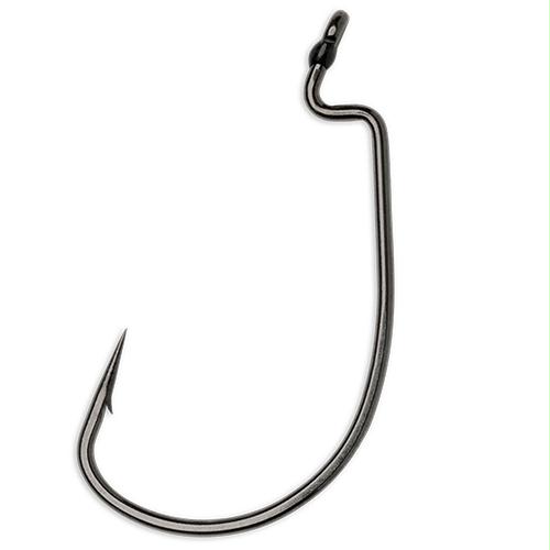 Heavy Duty Wide Gap Hook – #8-0 Hook Size, Black-Nickel, Package of 4