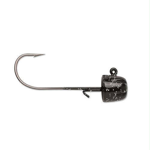 Finesse Half Moon Jig – 1-4 oz, Black, Package of 4
