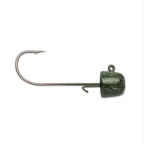 Finesse Half Moon Jig – 3-16 oz, Green Pumpkin, Package of 4