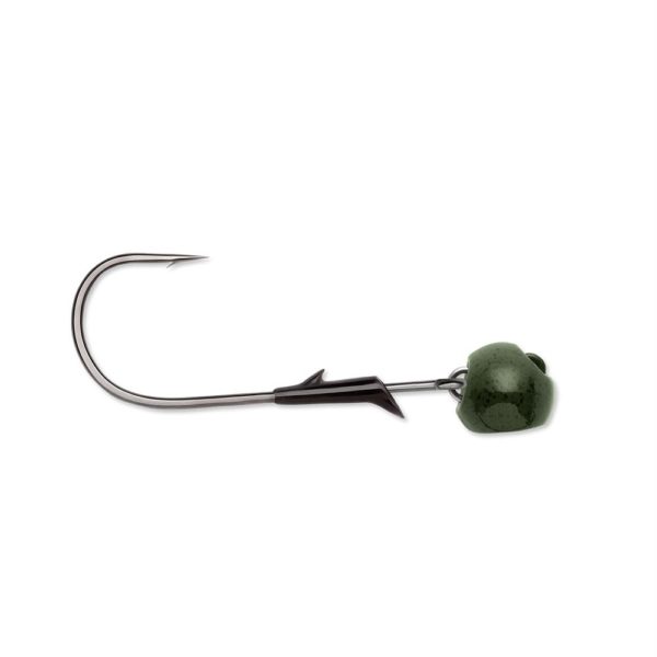 Swingin' Rugby FL Jig (Straight) - #4-0 Hook Size, 3-8 oz, Green Pumpkin, Package of 2 Swingin’ Rugby FL Jig (Straight) – #4-0 Hook Size, 3-8 oz, Green Pumpkin, Package of 2