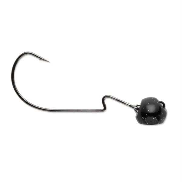 Swingin' Rugby Jig - #4-0 Hook Size, 3-8 oz, Black, Package of 2 Swingin’ Rugby Jig – #4-0 Hook Size, 3-8 oz, Black, Package of 2