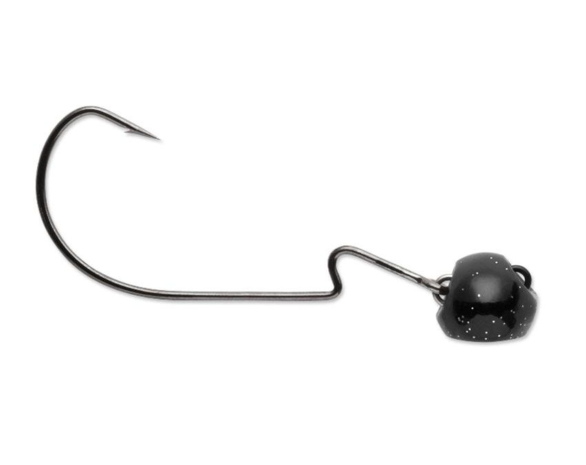 Swingin’ Rugby Jig – #4-0 Hook Size, 5-16 oz, Black, Package of 2