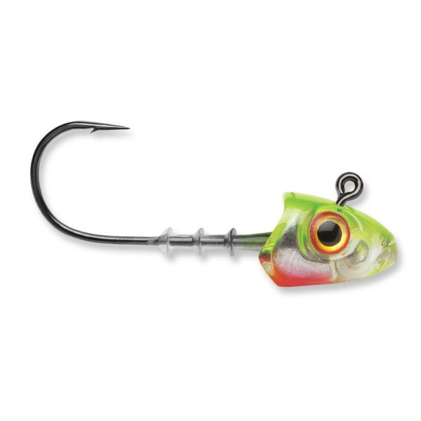 360GT Searchbait Jig - 4 1-2" Length, #4-0 Hook, 3-8 oz, Chartreuse Ice, Package of 2 360GT Searchbait Jig – 4 1-2″ Length, #4-0 Hook, 3-8 oz, Chartreuse Ice, Package of 2