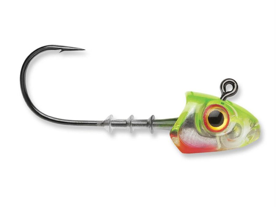 360GT Searchbait Jig – 4 1-2″ Length, #4-0 Hook, 3-8 oz, Chartreuse Ice, Package of 2