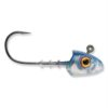 360GT Searchbait Swimmer Jig - 4 1-2" Length. #4-0 Hook, 1-4 oz, Tru Blue, Package of 2 360GT Searchbait Swimmer Jig – 4 1-2″ Length. #4-0 Hook, 1-4 oz, Tru Blue, Package of 2