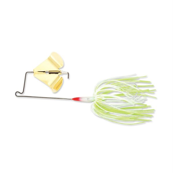 Super Stainless Buzzbait – 1-2 oz, Chartreuse White Shad, Package of 1