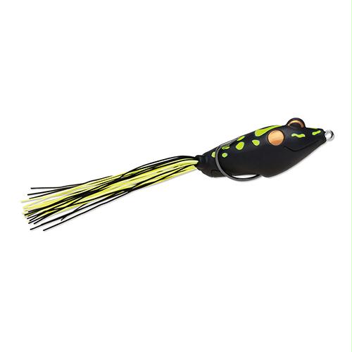 Walking Frog – 3″ Length, 11-16 oz, Black Chartreuse Leopard, Package of 1