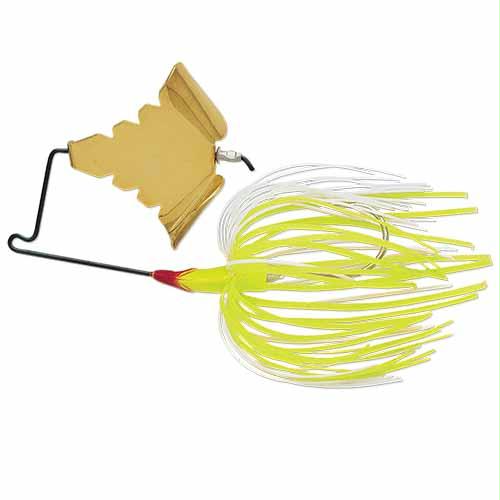 Original Titanium Buzzbait – 1-4 oz, Chartreuse White Shad, Package of 1