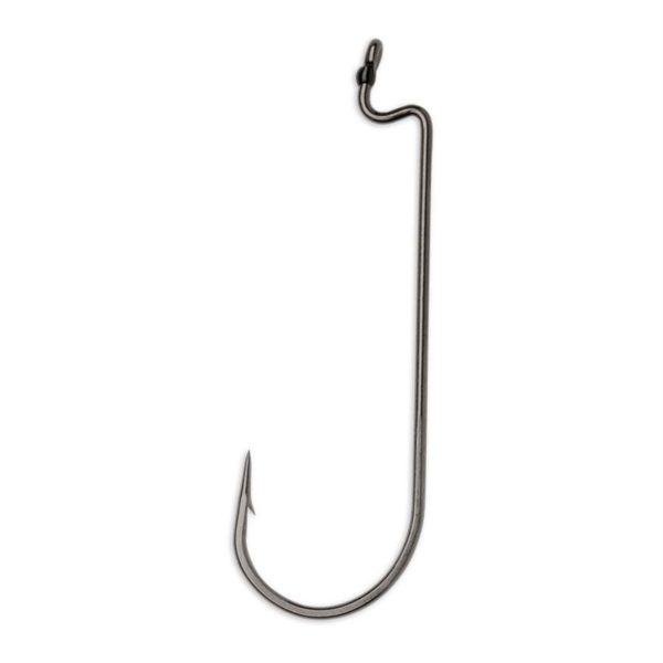 Worm Hook – #5-0 Hook Size, Black-Nickel, Package of 25