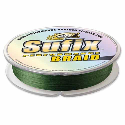 Performance Braid Line – 50 lbs Tested, 0.014″ Diameter, 150 Yards, Low Vis Green