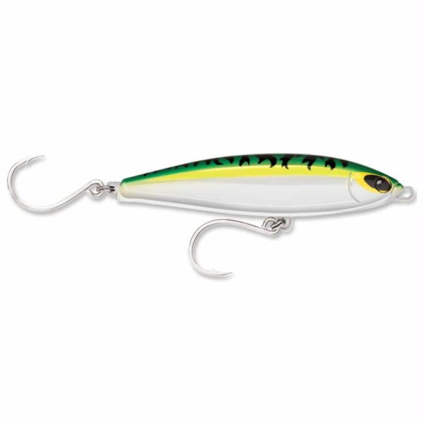 Surface Pro Hard Bait Lure – Saltwater, Size 130, 5 1-8″ Length, Topwater Depth, Green Mackerel, Per 1