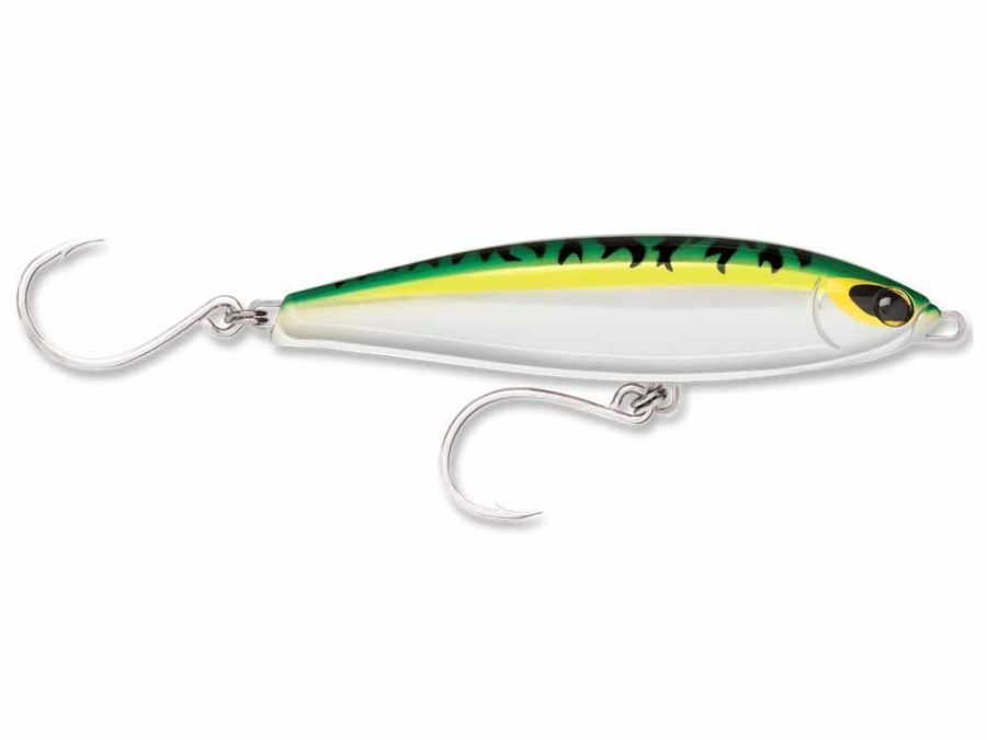Surface Pro Hard Bait Lure – Saltwater, Size 130, 5 1-8″ Length, Topwater Depth, Green Mackerel, Per 1