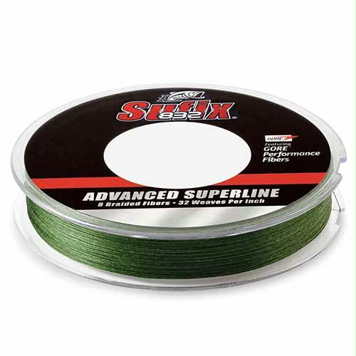 832 Advanced Superline – 15 lbs Tested, 0.0085″ Diameter, 300 Yards, Low Vis Green