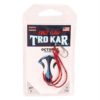 Long Shank Octopus Hook – 7-0 Hook Size, Red, Package of 3 21158