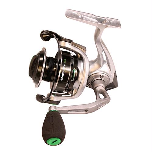Energy Spinning Reel – Size 25, 5.2:1 Gear Ratio, 8BB+1RB Bearings, 16 lb Max Drag, Ambidextrous