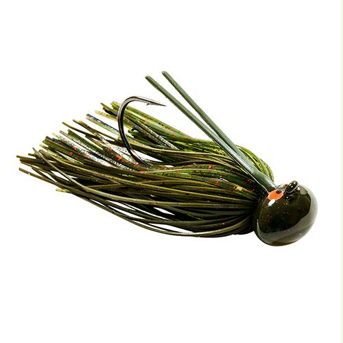 Crosseyez Football Jig – 1-2 oz. Smoked It, Package of 1