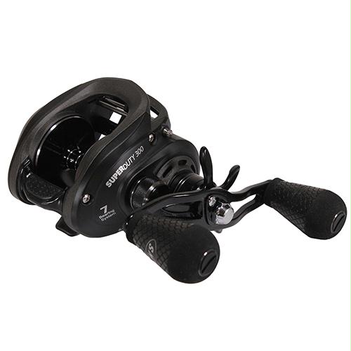 Super Duty 300 Baitcasting Reel – 6.5:1 Gear Ratio, 7 Bearings, 24 lbMax Drag, Right Hand