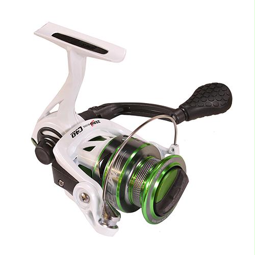 Mach I Speed Spin Spinning Reel – 6.2:1 Gear Ratio, 9BB+1RB Bearings, 31″ Retrieve Rate, Ambidextrous