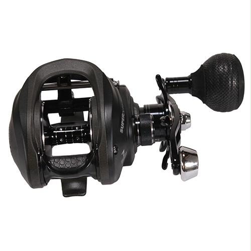 Super Duty 300 Baitcasting Reel – 7.2:1 Gear Ratio, 7 Bearings, 24 lbMax Drag, Left Hand