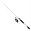 Mach Inshore Speed Spin Spinning 1 Piece Combo – 6.2:1 Gear Ratio, 35″ Retrieve Rate, 7’6″ Length, Medium Power, Ambidextrous
