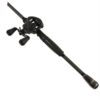 Custom Black LFS Baitcasting 1 Piece Combo – 7.5:1 Gear Ratio, 20 lb Max Drag, 7’3″ Length, Medium-Heavy Power, Left Hand 21434