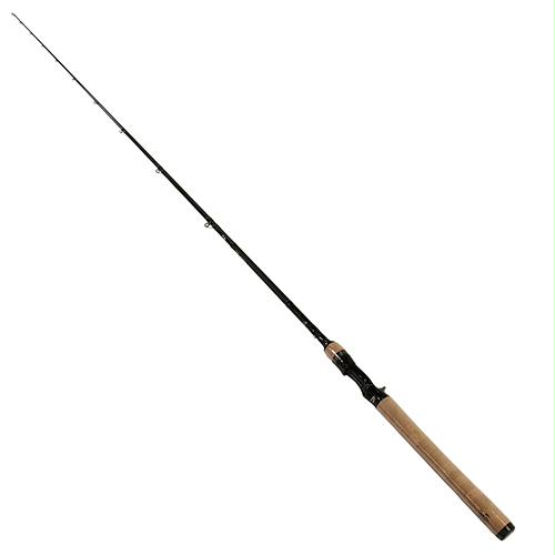 Tatula Bass 1 Piece Casting Rod – Freshwater, 7′ Length, 8-17 lb Line Rate, 1-4-3-4 oz Lure Rate, Medium Power