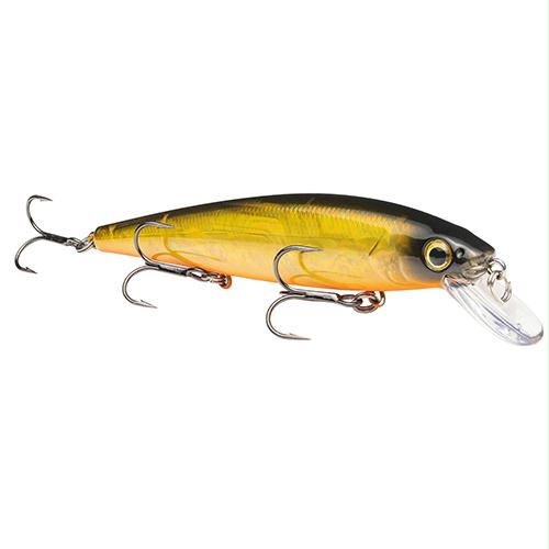 KVD Jerkbaits – 4″ Length, 3-8 o z, #4 Hook Size, Pro Gold, Package of 1