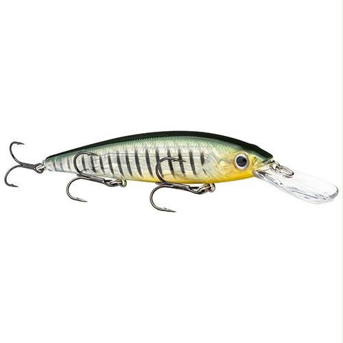 KVD Deep Jerkbaits – 4 3-4″ Length, 8′-11′ Depth, #4 Treble Hook, 1-2 oz, Phantom Perch, Package of 1