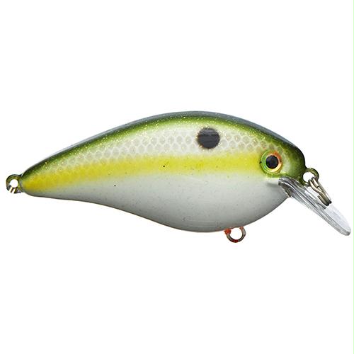 KVD Square Bill Silent Crankbaits – Model 1.5, 2 1-2″ Length, 7-16 oz, #4 Hook, Olive Shad, Package of 1