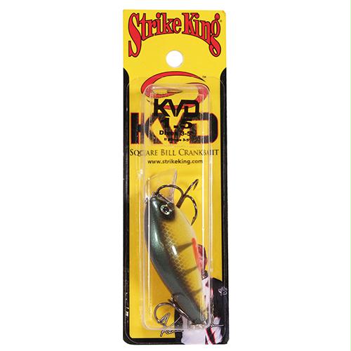 KVD Square Bill Silent Crankbaits – Model 1.5, 2 1-2″ Length, 7-16 oz, #4 Hook, Sugar Daddy, Package of 1