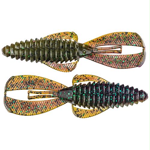 Rage Bug Lure – 4″ Body Length, Bama Bug, Package of 7
