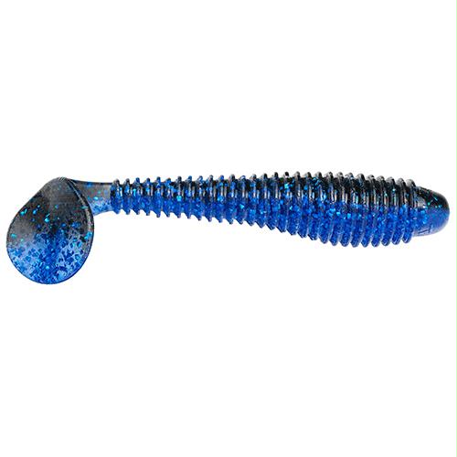 Rage Swimmer Soft Bait Lure – Freshwater, 3 1-4″ Length, Blue Bug, Package of 8