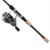 Alaris 2 Piece Spinning Combo – 30, 5.0:1 Gear Ratio, 4 Bearings, 7′ Length, 6-12 lb Line Rating, Ambidextrous 21836