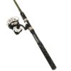 Voyager Express 5 Piece Spinning Combo – 30, 5.0:1 Gear Ratio, 6’6″ Length, 6-12 lb Line Rate, Medium Power, Ambidextrous 22006