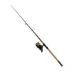 D-Shock Freshwater Spinning Combo – 4000, 1 Bearings, 8′ Length, 2 Piece, Heavy Power, Ambidextrous 22091